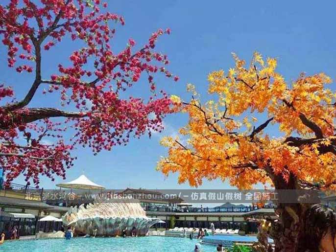 制作仿真桃花樹您不要只關心價格要關心效果