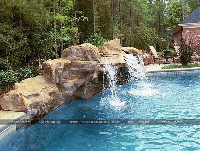 仿真園林景觀工程_北京淡水河谷水泥假山制作方法