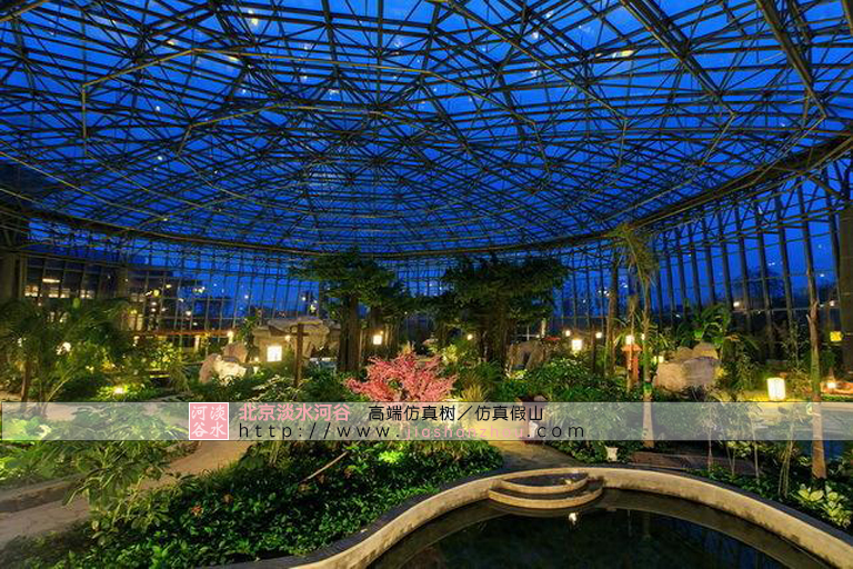 13張圖片展示北京廠家在英國制作假樹