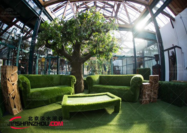 仿真樹為國(guó)貿(mào)格蘭維大酒店設(shè)計(jì)施工效果圖