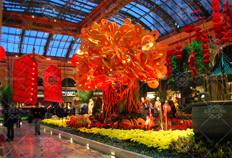 大型美人工仿真樹美陳讓您的節日有儀式感