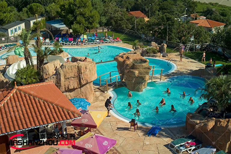 塑石假山憑借特的氣質和魅力入駐海南海棠灣艾d遜酒店