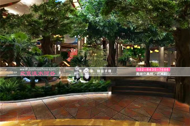 擔(dān)心深冬沒有景致可看-室內(nèi)仿真樹花園即將大放光彩