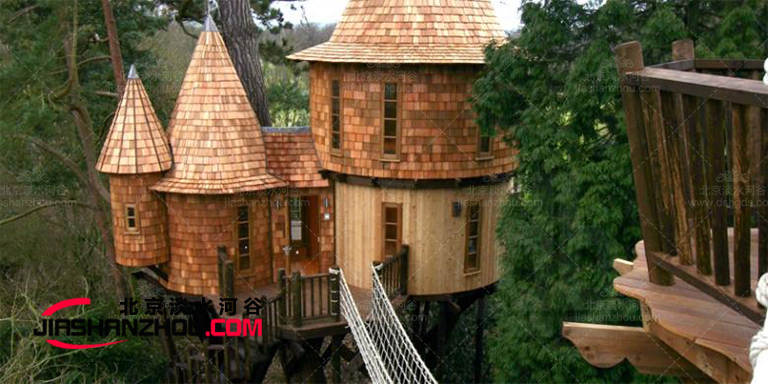 大樹屋設(shè)計安裝 美國神奇仿真樹樹屋