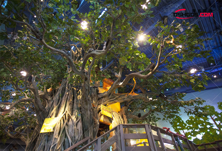 大開眼界仿真樹設(shè)計 不掉皮 不褪色