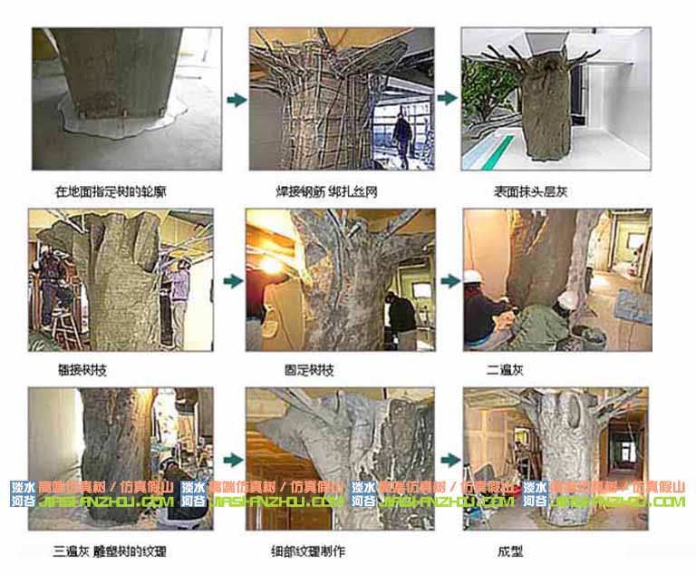 9張圖片展示仿真樹制作流程詳細介紹完整版