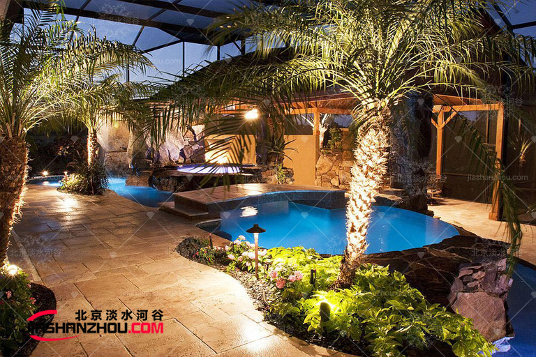 仿真樹室外景觀燈系統 將平凡變成非凡