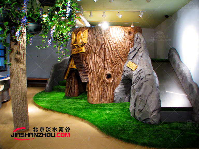 室內大型仿真樹洞孩子的理想樂園