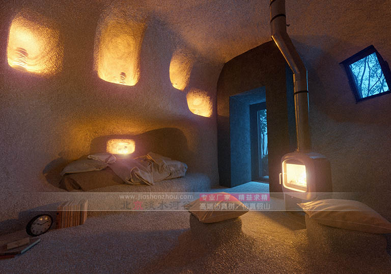 洞穴旅館太美了至于有多漂亮看看就知道了