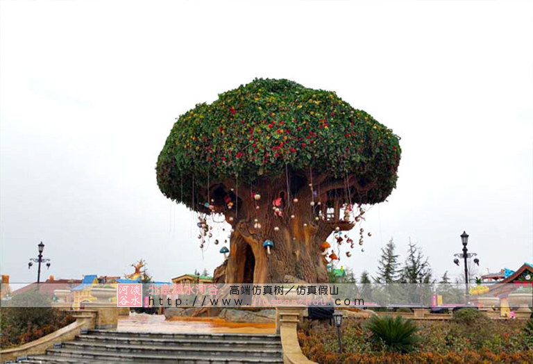 國內(nèi)外仿真樹制作水平已經(jīng)一樣了甚至超過國外同行