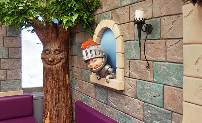 仿真榕樹裝飾兒童樂園酒店咖啡館效果特好