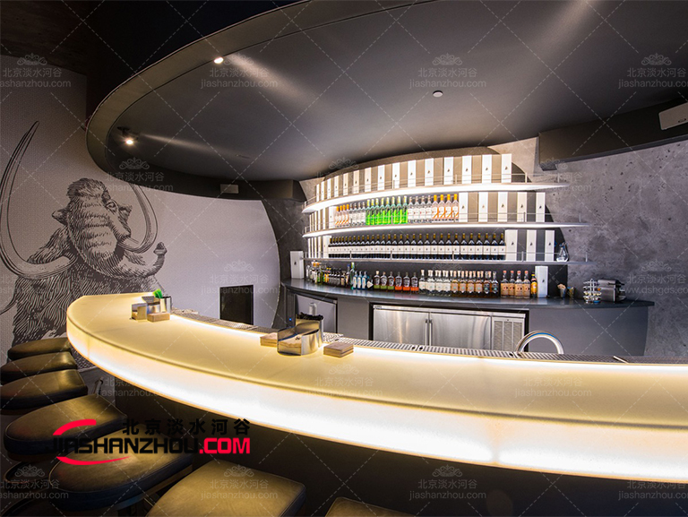 海南人造鹽洞餐廳創意設計時尚又實用