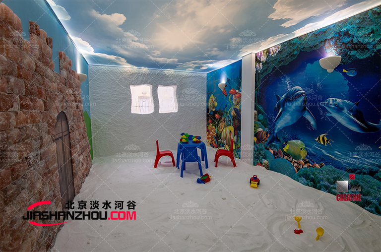 北京廠家兒童鹽療房打造新式兒童戲鹽健康空間