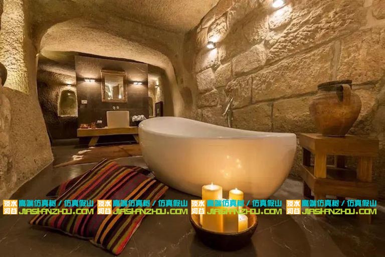 深圳大梅沙京基洲際仿真洞穴酒店新穎的設(shè)計思維方式