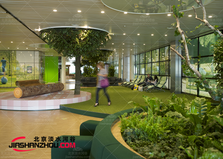 天津西青公園里盛行耀眼的f 景-仿真樹設(shè)計