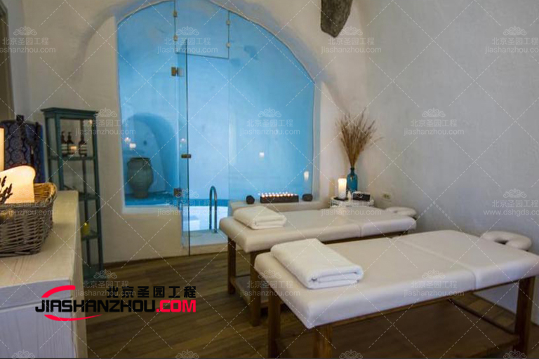 蘇州藏在山水或鬧市之間的輕奢汗蒸鹽療屋設計