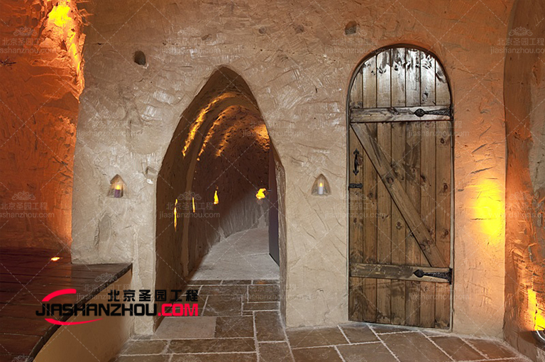 新型溶洞洞穴酒店別墅設(shè)計(jì)仿巴西里安尼酒店的洞穴別墅