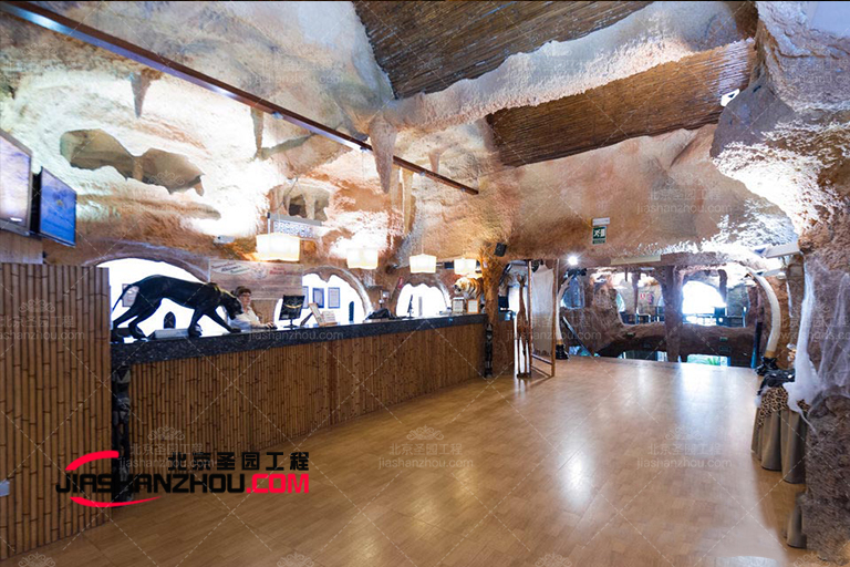 福建龍海市仿真洞穴茶餐廳下午茶打卡地