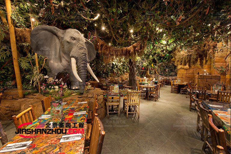 仙女必去的下午茶打卡地仿真樹綠色餐廳