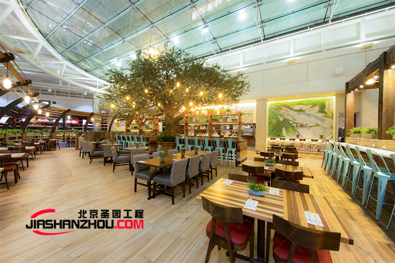 北京昌平廠家直銷餐廳仿真樹 支持來圖定制