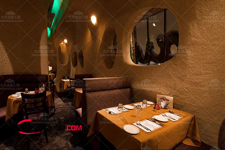 江門也有復古懷舊的仿真洞穴茶餐廳