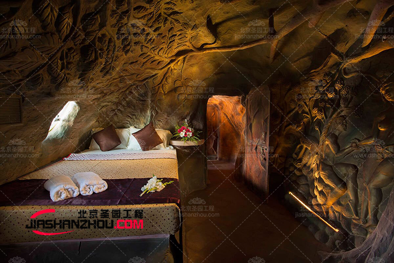 重慶巴南區(qū)人造巖洞旅館室內(nèi)溶洞景觀設(shè)計(jì)