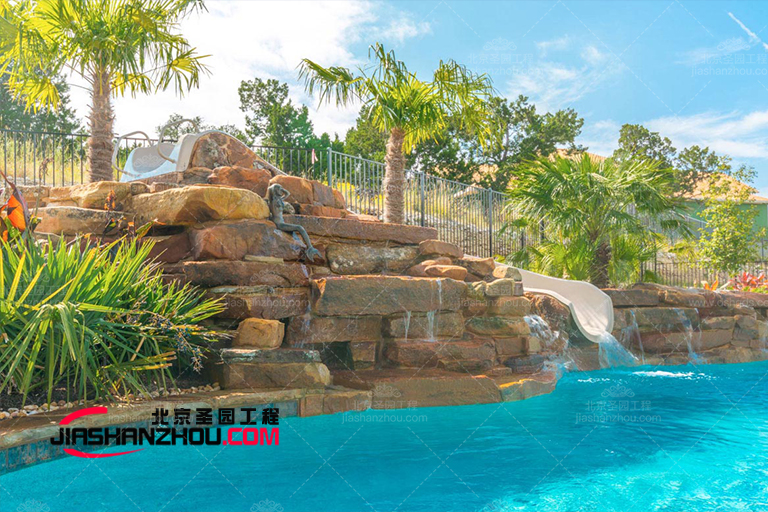 七龍山生態農業園仿真樹充滿活力的綠色色調