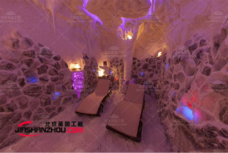 湖南岳陽鹽磚房安裝-用鹽打造的新型汗蒸房