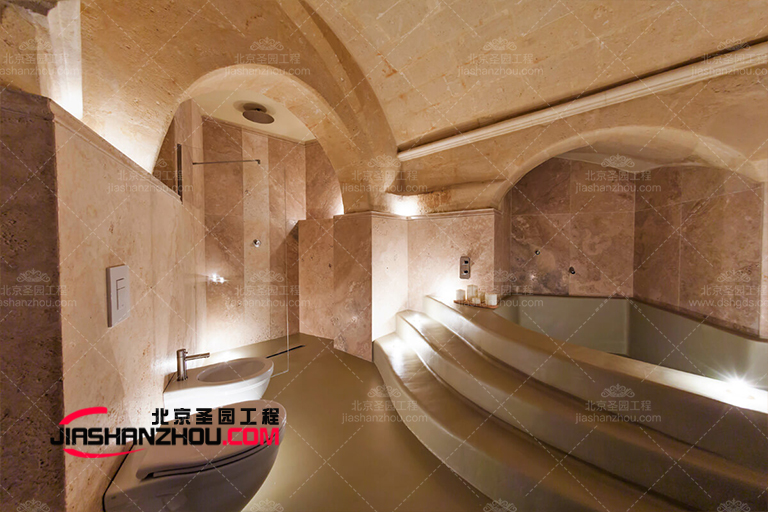 新的布局和現(xiàn)代的酒店巖洞洗衛(wèi)外觀為酒店洗衛(wèi)帶來(lái)了奇跡