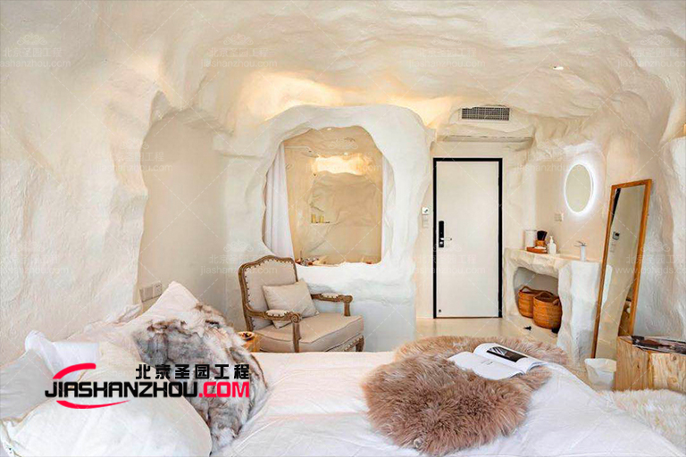 實拍三亞半山半島仿真洞穴別墅令人向往的度假勝地