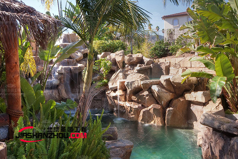 如何為花壇布置仿真樹植物-具挑戰性的部分之一