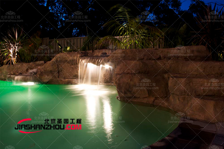 承接鎮(zhèn)江市句容仙林翠谷別墅區(qū)塑石假山水池工程