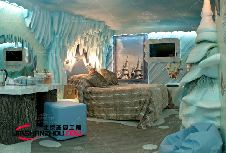 仿真巖洞旅館儲存設計容量加倍而不占用太多空間