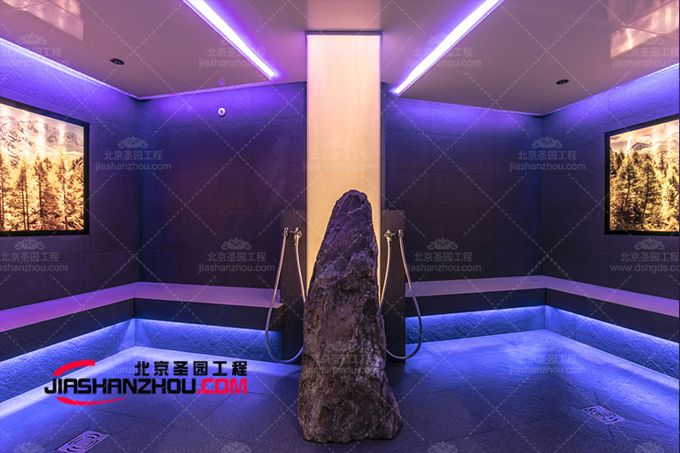 時尚的鹽洞鹽療汗蒸房看起來既現代又迷人