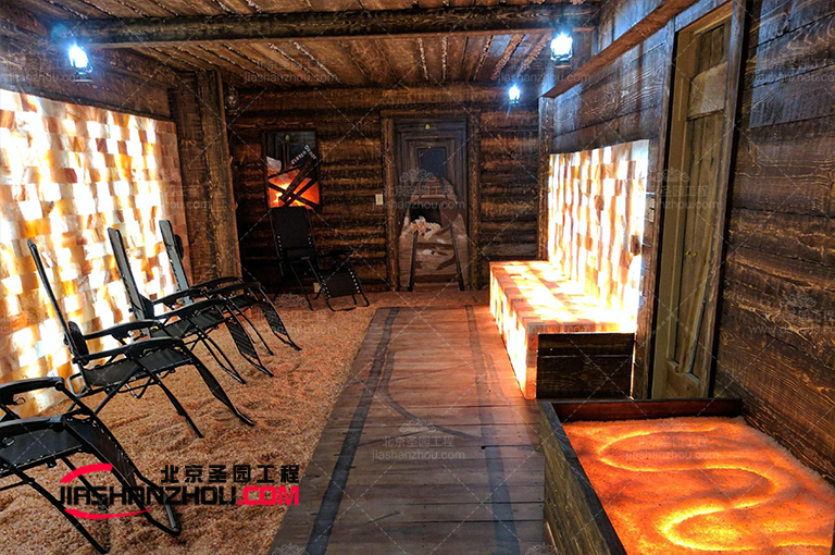 堅持現代美學的喜馬拉雅鹽療房優雅具吸引力