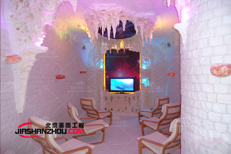 一般的鹽洞養(yǎng)生鹽療房鹽墻如何維護(hù)和清潔