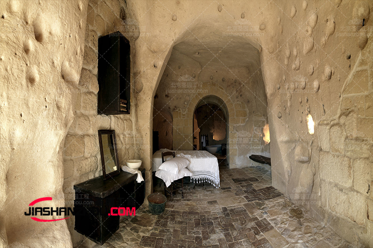 天然巖洞酒店室內設計看起來充滿輕松和奇思妙想