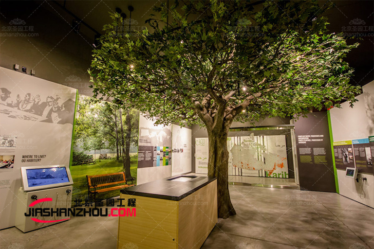 人工仿真樹大型實力工廠-專業承接人造仿真假樹工程