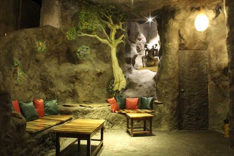 點(diǎn)贊破百萬的網(wǎng)紅仿古洞穴主題酒店 美炸天