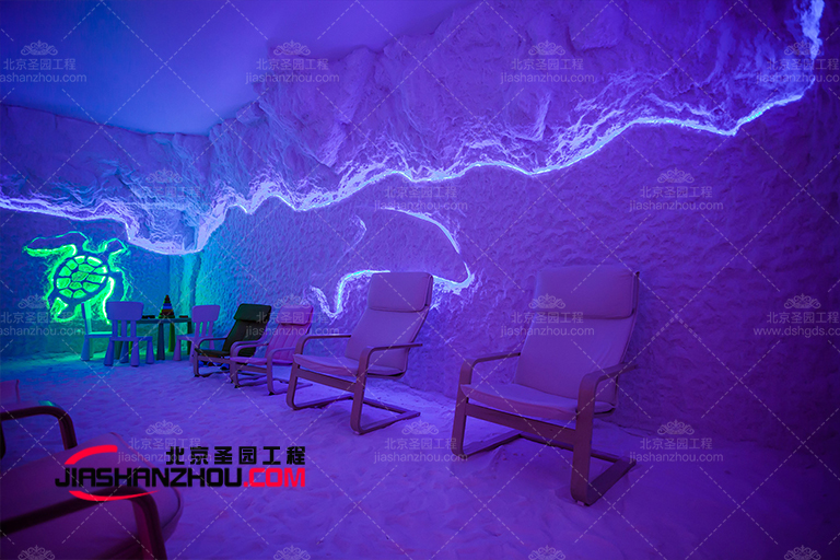 法式f 現代養生鹽浴鹽療汗蒸房制作如此完美讓人向往