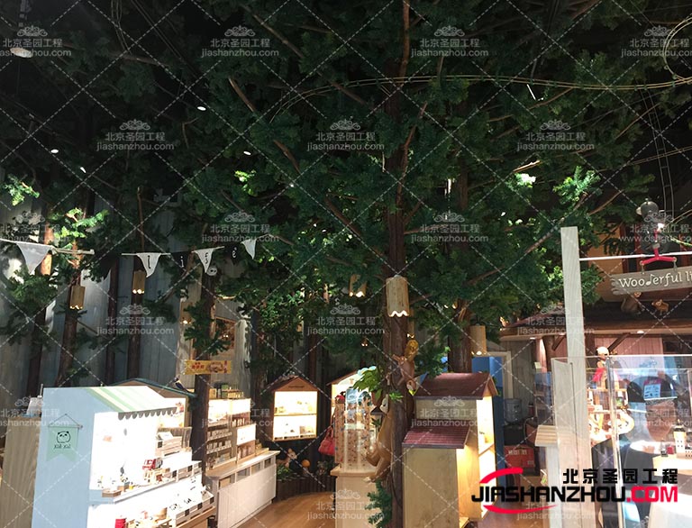 仿真樹成為了裝飾界火熱朝天的裝飾品