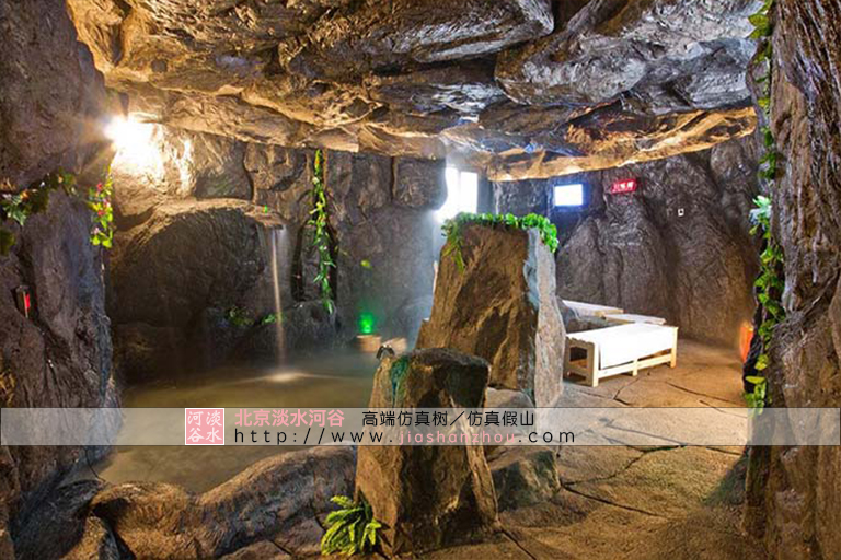 水泥假山可以體驗(yàn)自然的樂趣能很好地緩解疲勞