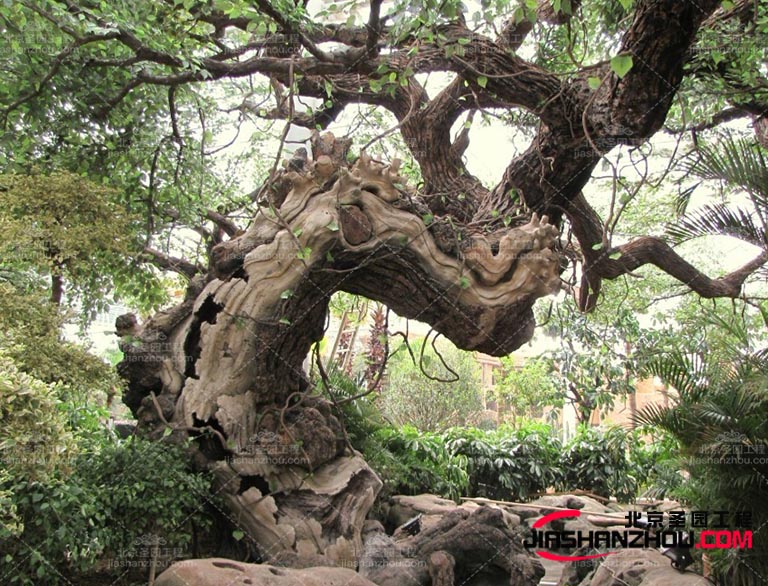 制作仿真樹的時(shí)候想對(duì)真實(shí)的樹木加的節(jié)省時(shí)間和成本
