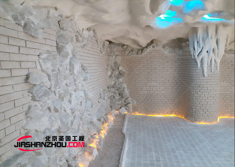 現代鹽洞汗蒸鹽療房間裝修效果圖 顏值抗打