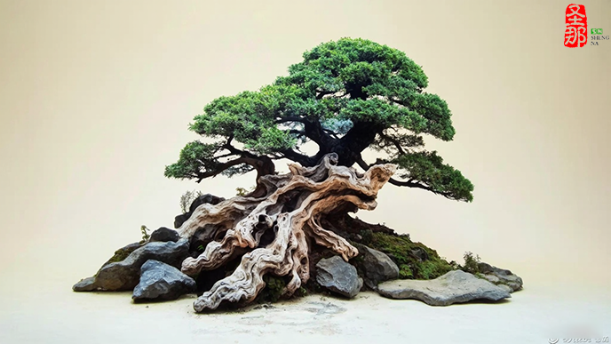 梅州西巖山茶鄉(xiāng)度假村現(xiàn)代塑石假山水池景觀設(shè)計(jì)