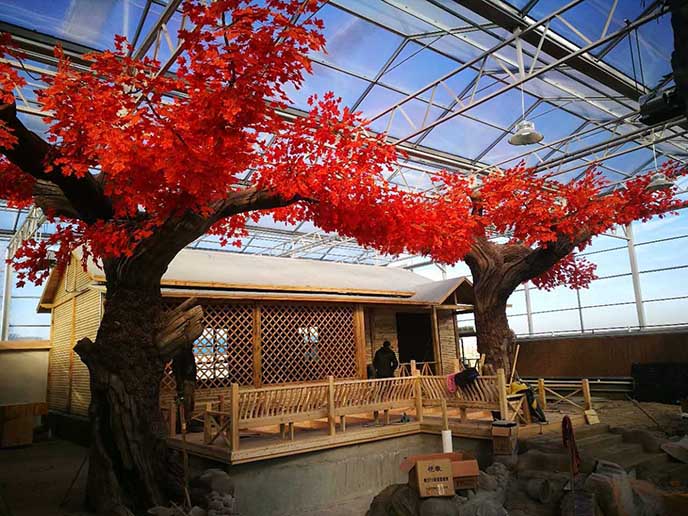 仿真紅楓樹