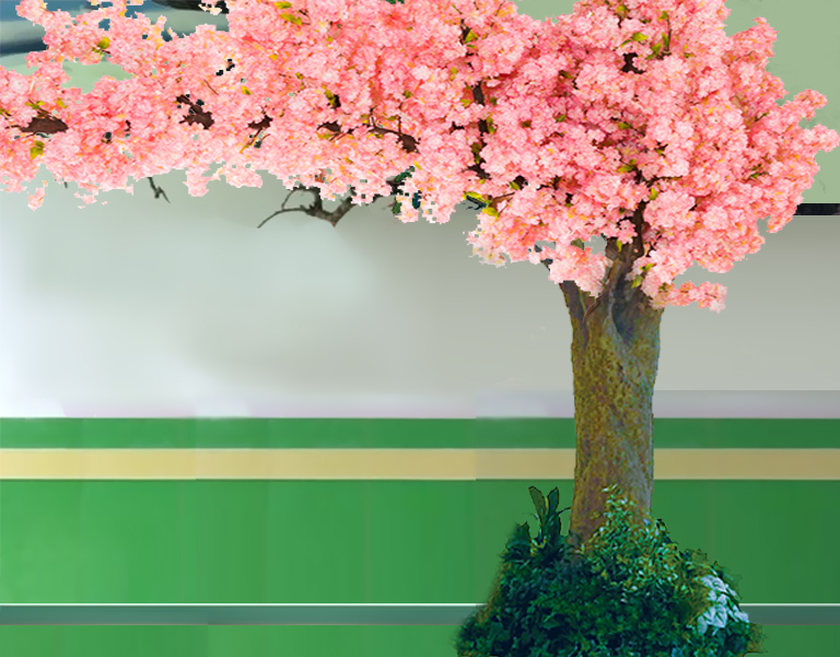室內仿真假樹