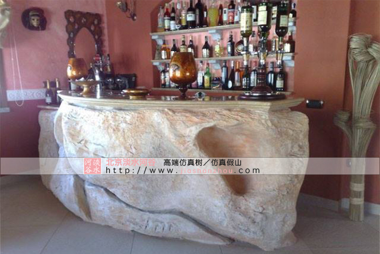 仿真樹吧臺