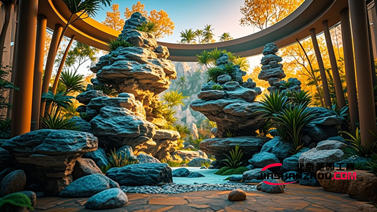 仿真假山