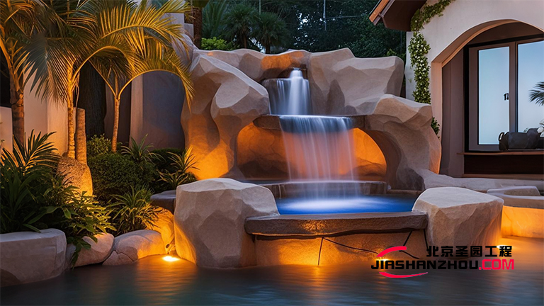 水泥假山.jpg 水泥假山